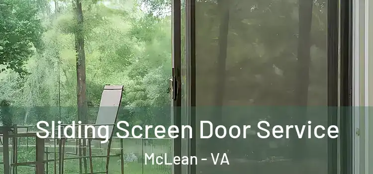 Sliding Screen Door Service McLean - VA